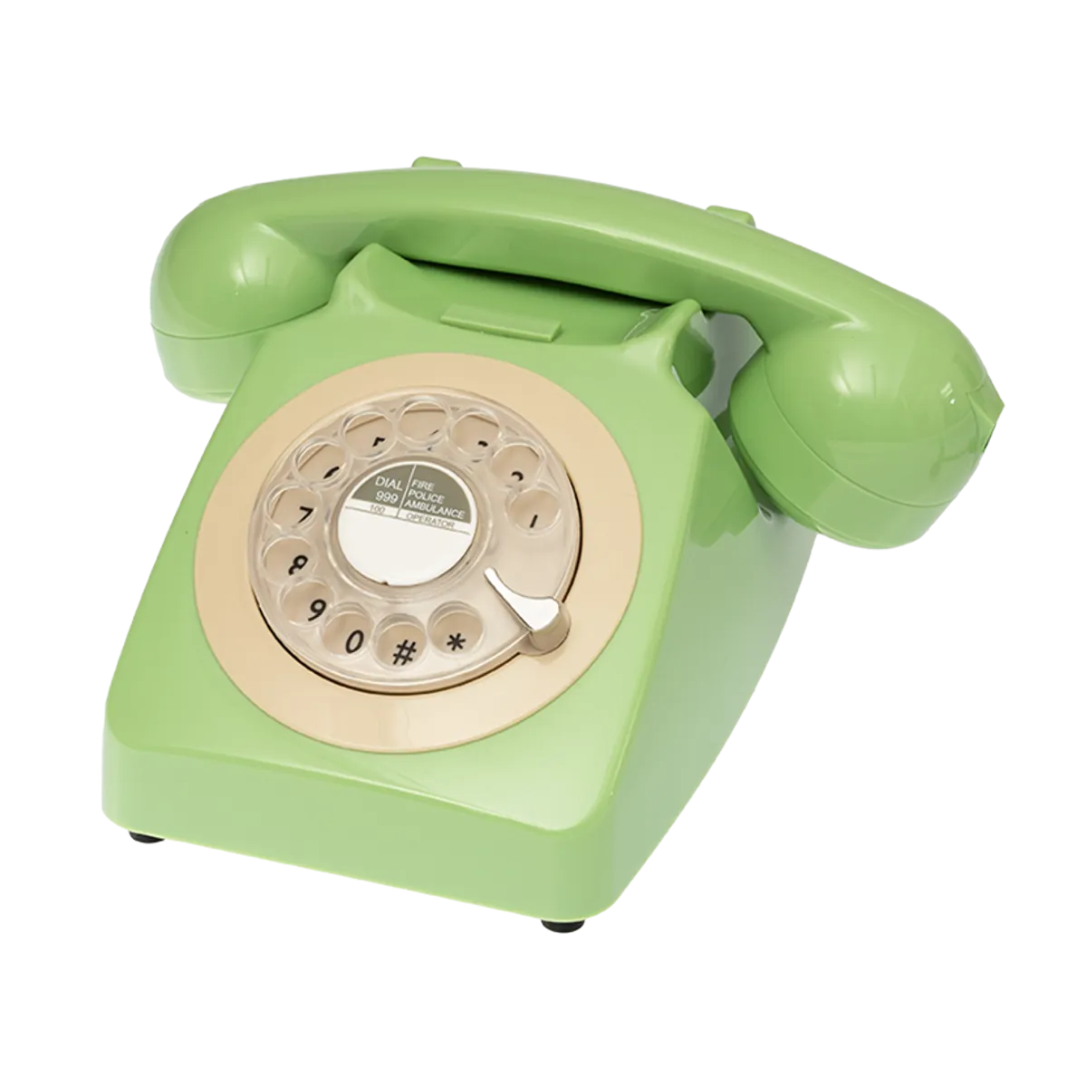 Meadow audio guestbook phone, three-quarter view