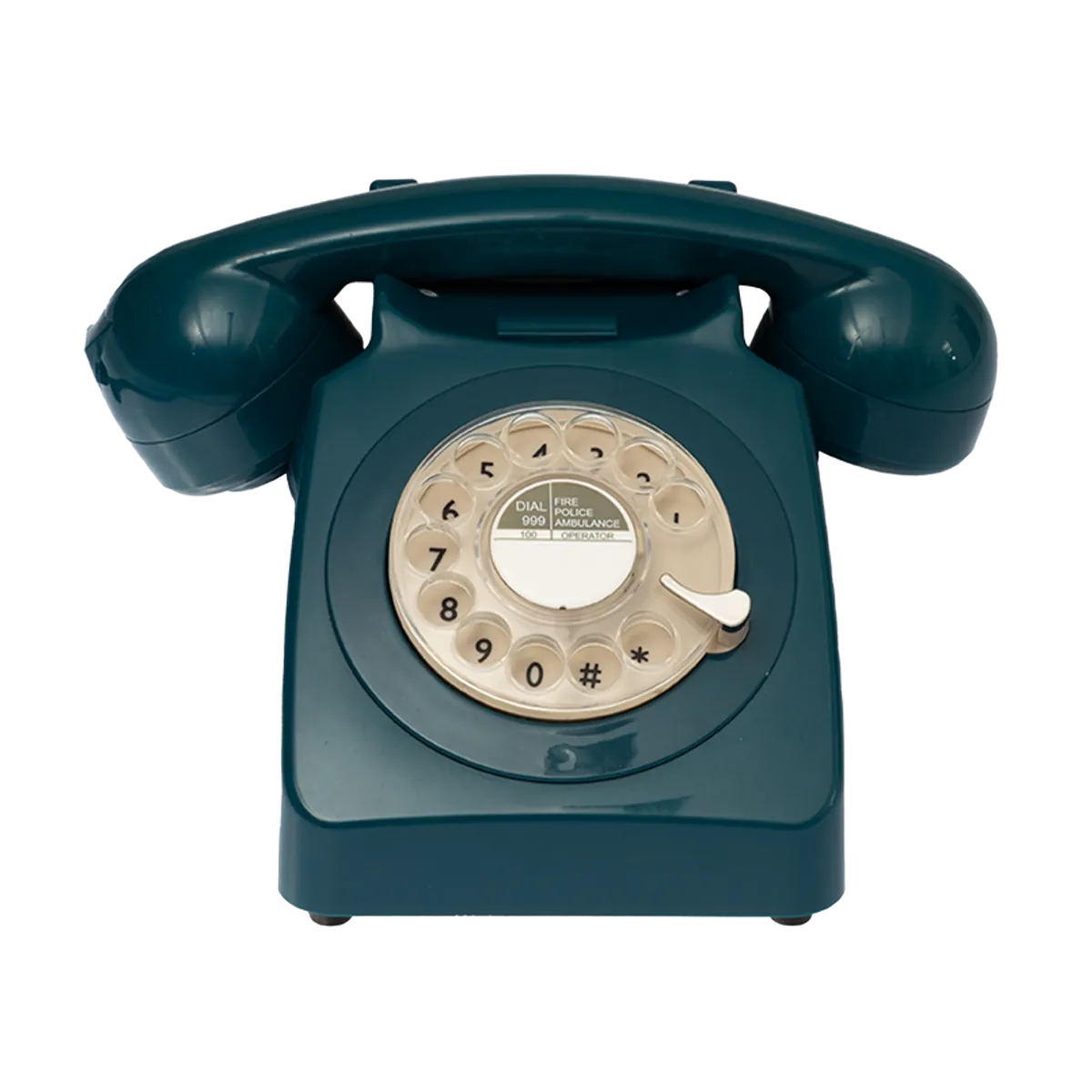 Midnight audio guestbook phone, front on