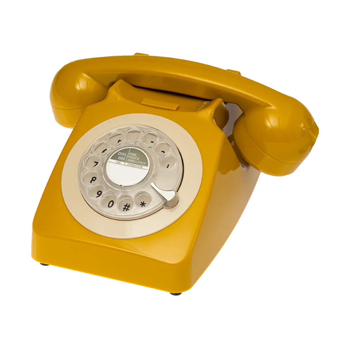 Sunshine audio guestbook phone, three-quarter view
